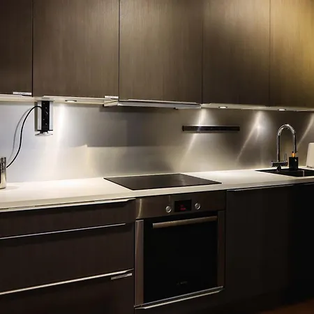 Elegant With Northern Lights View شقة