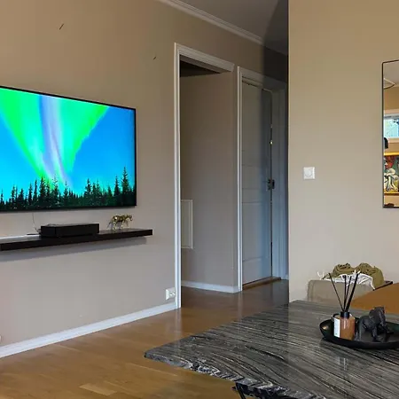 Elegant With Northern Lights View شقة *